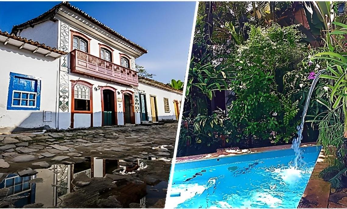 Pousada Arte Colonial - Casarao Historico Do Sec XVIII - Lancha Propria Araquari Exteriör bild